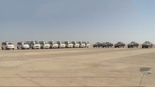 السعودية تقدم قافلة مساعدات إغاثية وإنسانية لمحافظة المهرة