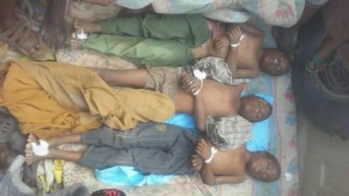 غرق ثلاثة أطفال أشقاء من أسرة نازحة في محافظة حجة 