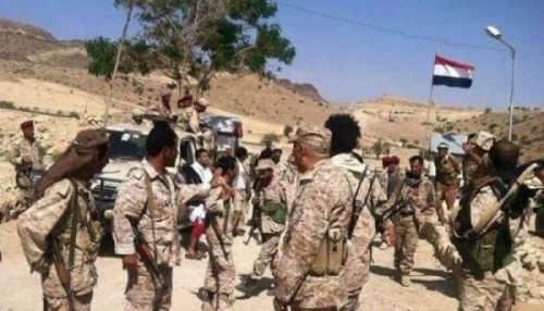الجيش الوطني والتحالف العربى يقطعان طريق 