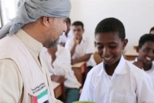 تفاصيل افتتاح مدرسة بشقرة بعد تأهيلها من الهلال الأحمر الإماراتي