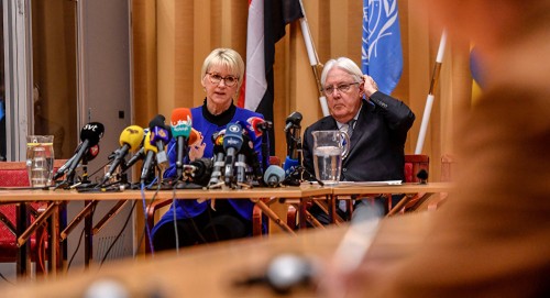 اتفاقات مشاورات السويد في مجلس الأمن الدولي