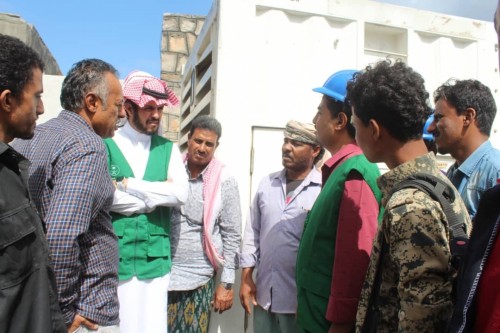 البرنامج السعودي لإعمار اليمن يقدم دعما لكهرباء حديبو بسقطرى