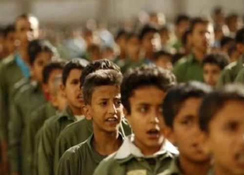 اضراب شامل في مدارس عمران بسبب الحوثيين
