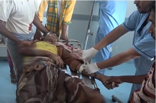 استشهاد طفل وإصابة شقيقه بانفجار لغم حوثي في الحديدة (فيديو)