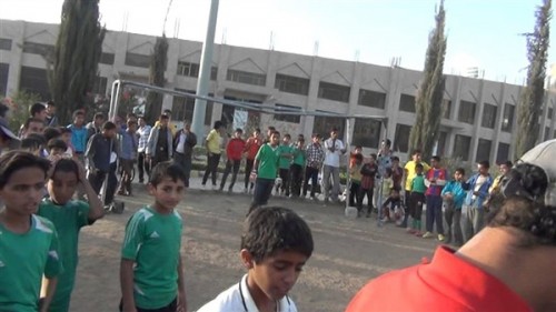 مليشيات الحوثي تسطو على ساحة مدرسة حكومية بمحافظة إب