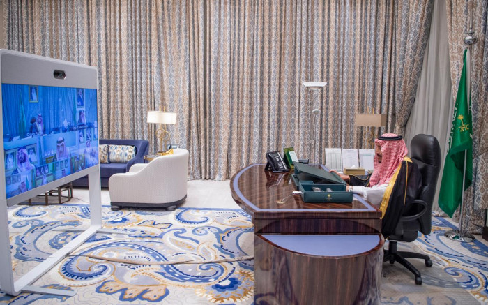 الوزراء السعودي يدين الاستهداف الحوثي لأراضي المملكة