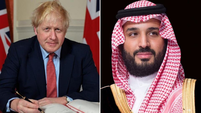 مباحثات سعودية بريطانية حول التطورات باليمن