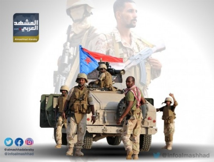 القوات الجنوبية ترد على اعتداء الحوثي بحيفان