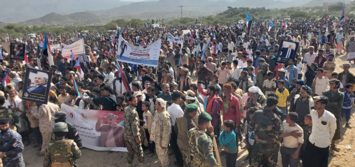 بدء توافد الجماهير لإحياء ذكرى ثورة 14 أكتوبر في الضالع