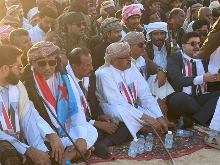 بدء الاحتفال الجماهيري في الغيضة بحلول ذكرى الاستقلال الوطني الجنوبي