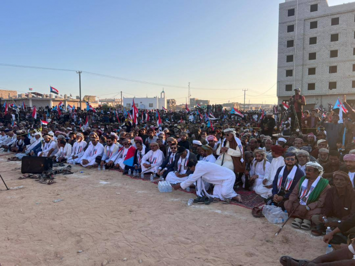 بدء الاحتفال الجماهيري في الغيضة بحلول ذكرى الاستقلال الوطني الجنوبي