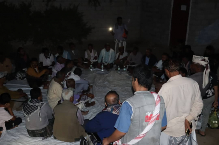 انتقالي أبين يبحث قضايا المحافظة والجنوب خلال مأدبة إفطار